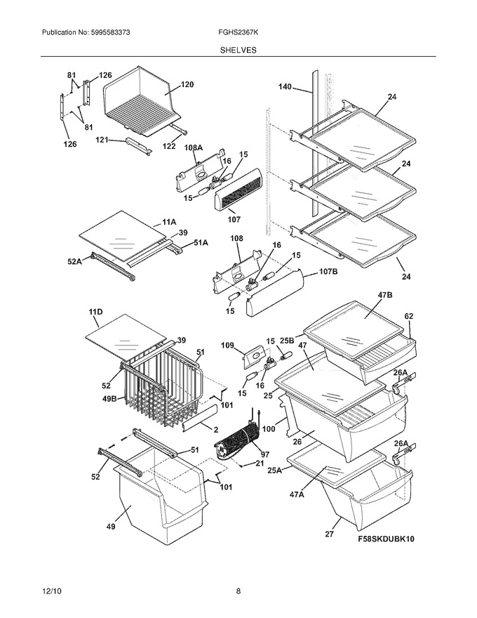 Diagram for FGHS2367KW4