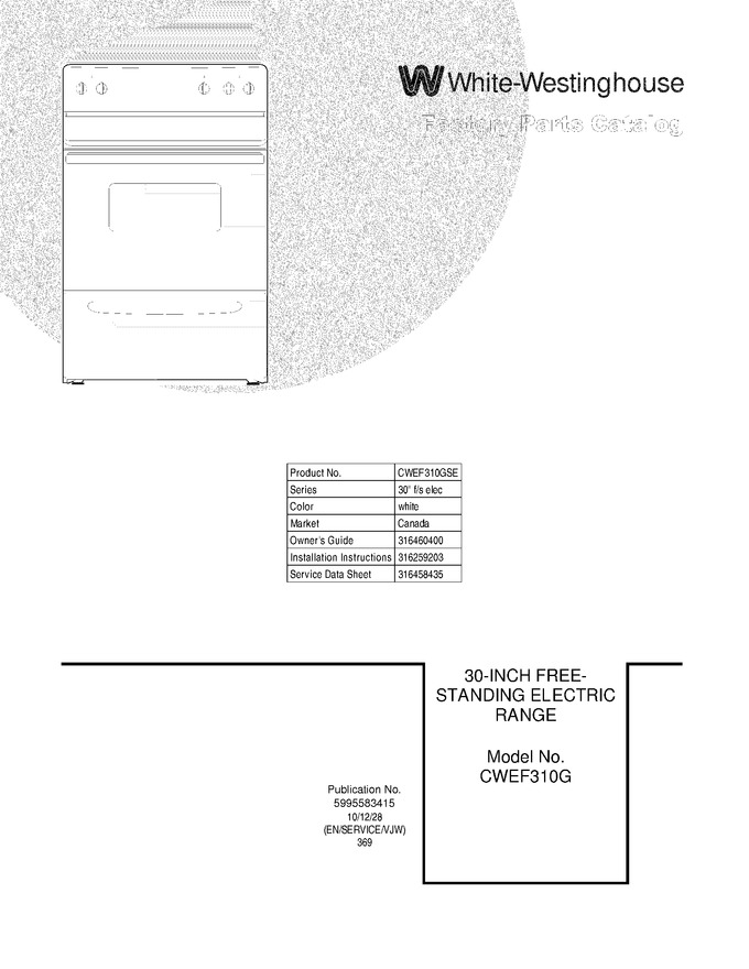 Diagram for CWEF310GSE
