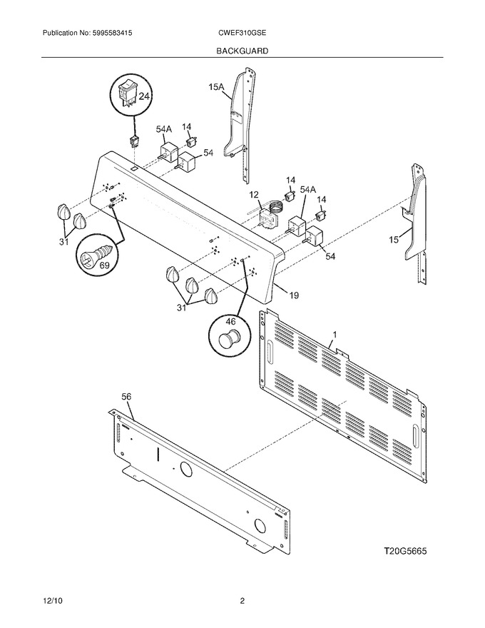 Diagram for CWEF310GSE