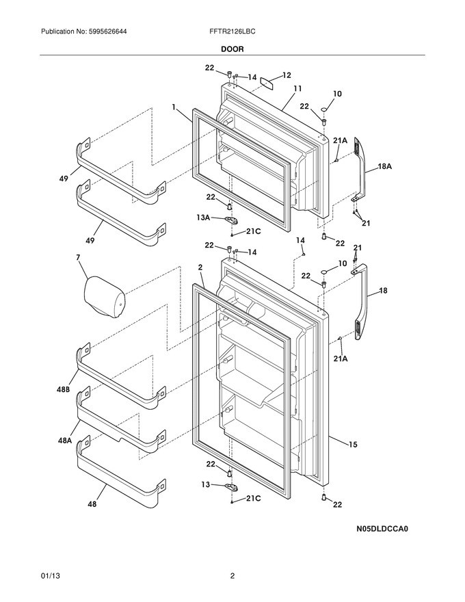 Diagram for FFTR2126LBC