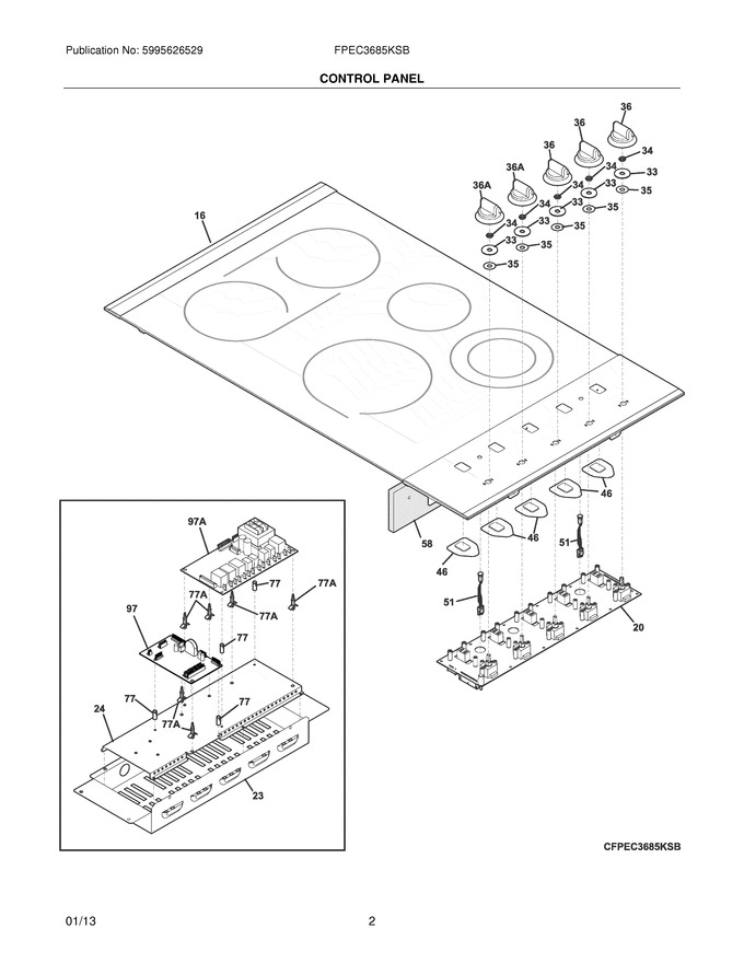 Diagram for FPEC3685KSB