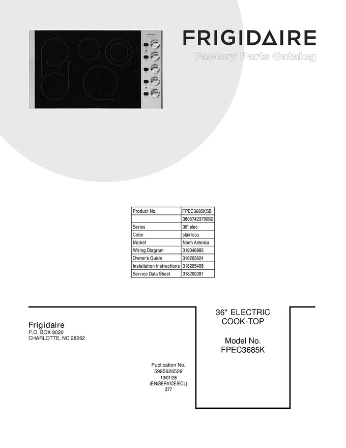 Diagram for FPEC3685KSB