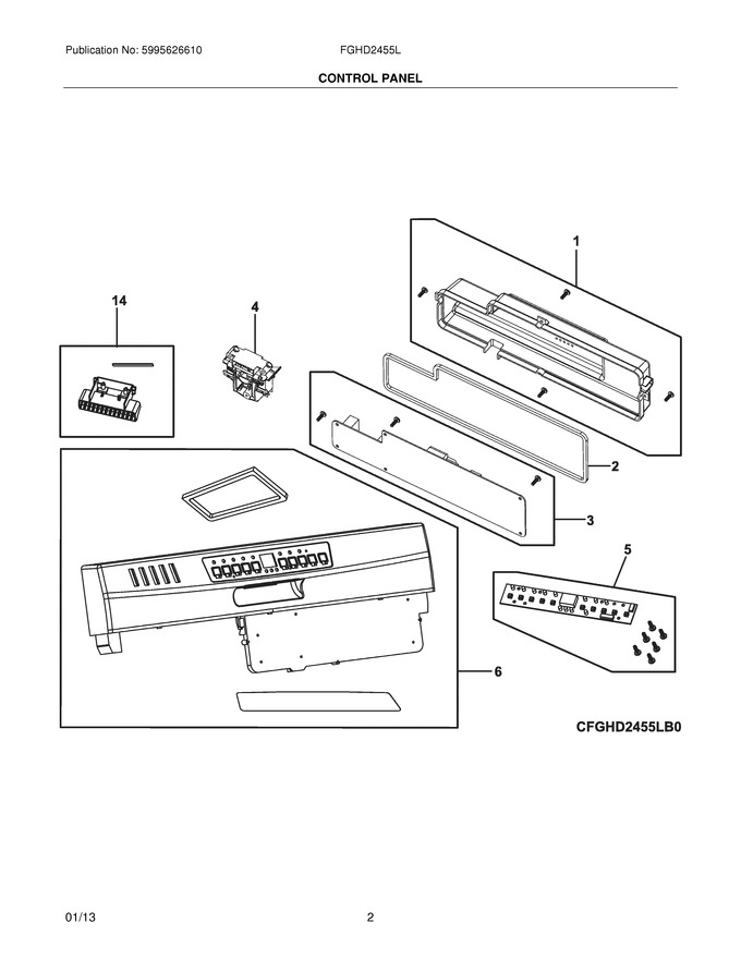 Diagram for FGHD2455LB0
