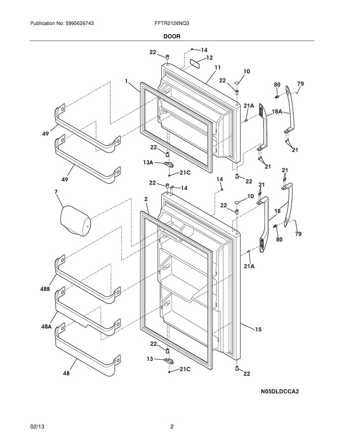 Diagram for FFTR2126NQ3
