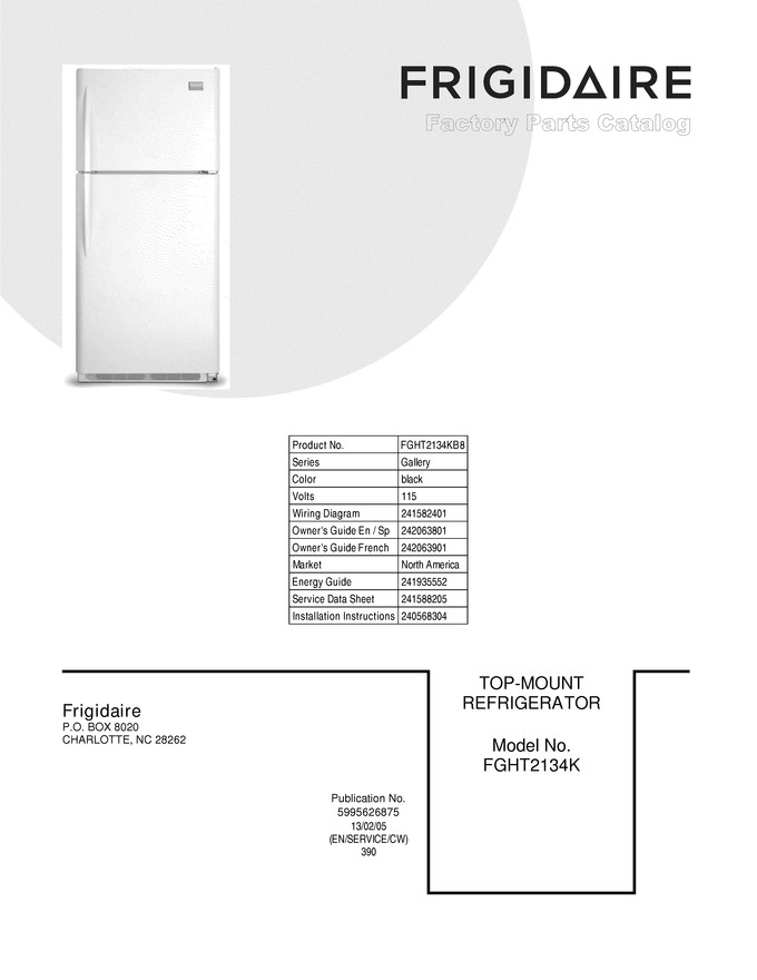 Diagram for FGHT2134KB8
