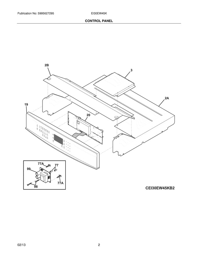 Diagram for EI30EW45KW3