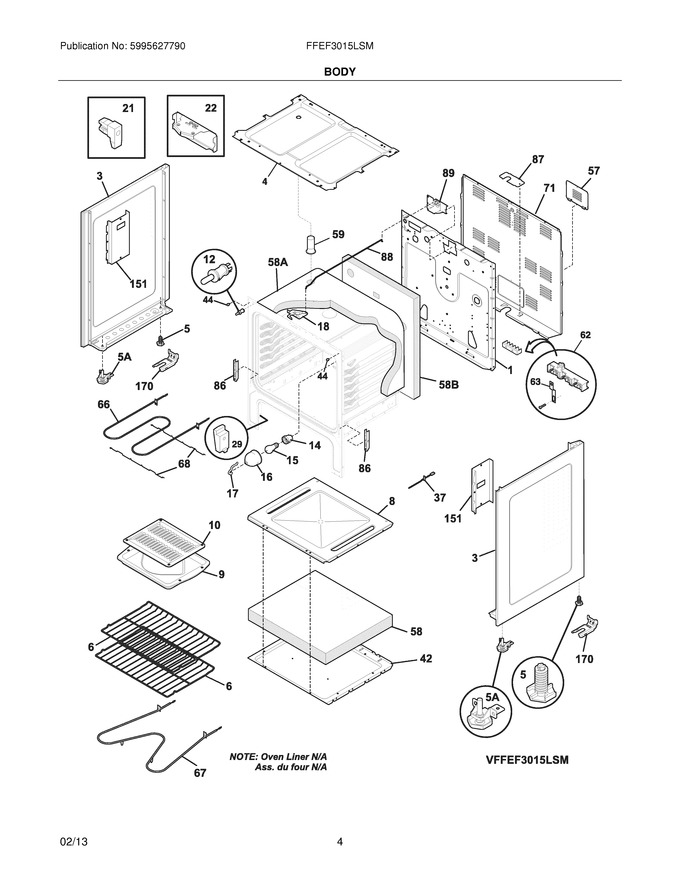 Diagram for FFEF3015LSM