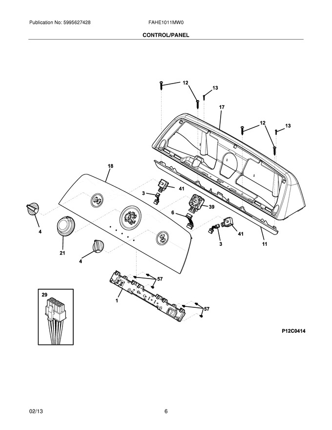 Diagram for FAHE1011MW0