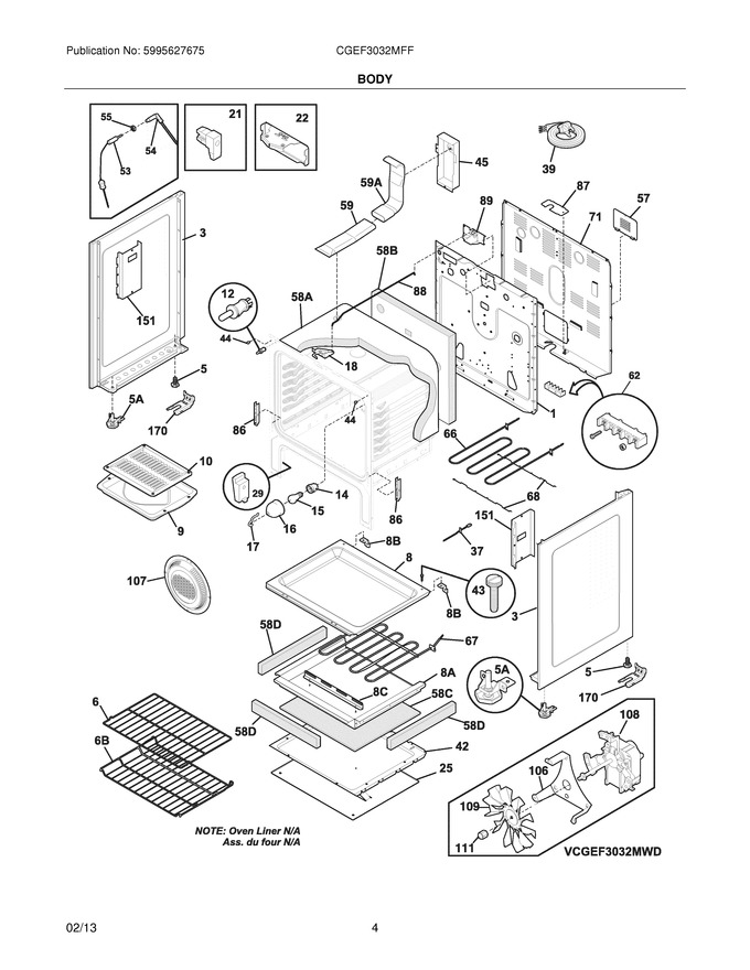 Diagram for CGEF3032MFF