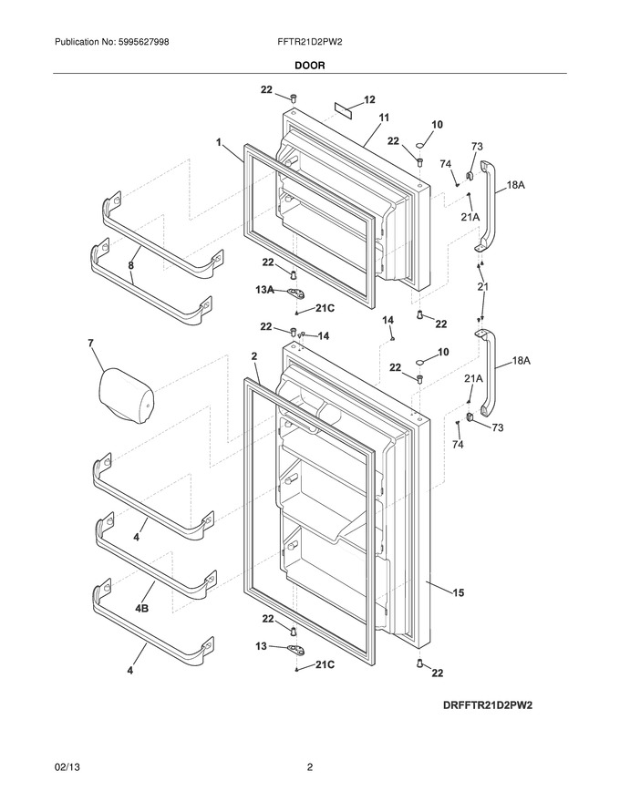 Diagram for FFTR21D2PW2