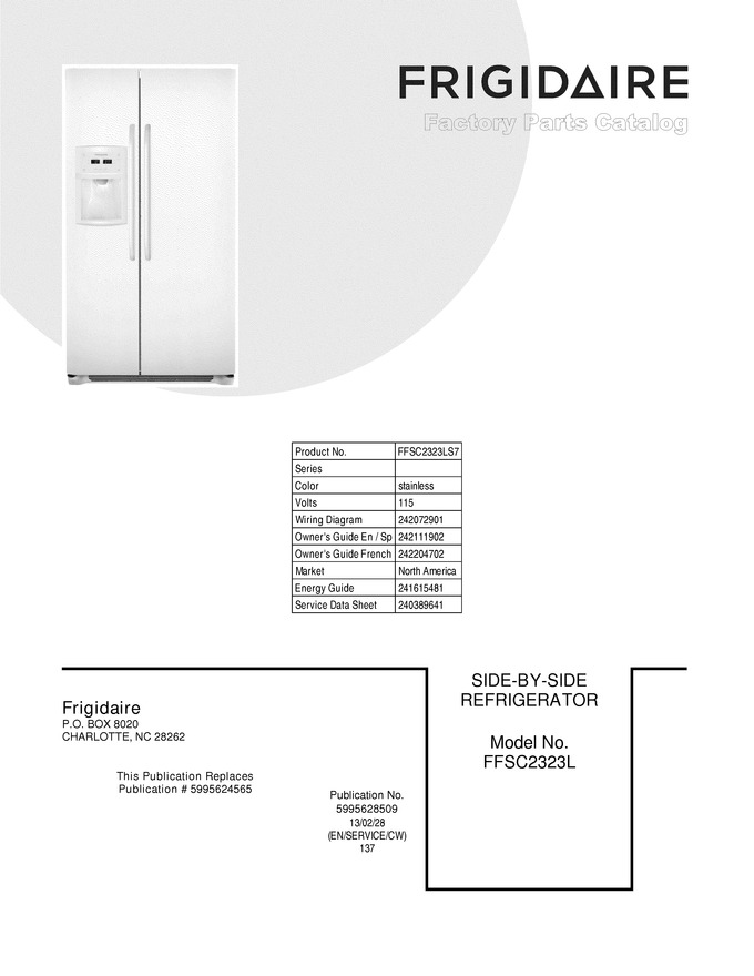 Diagram for FFSC2323LS7