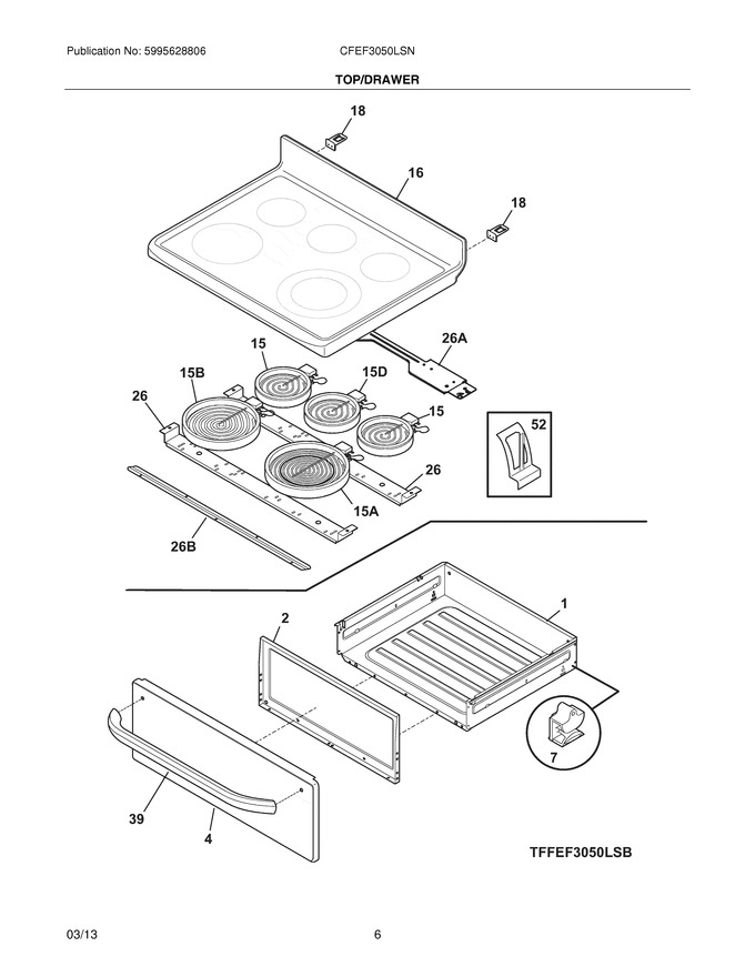 Diagram for CFEF3050LSN