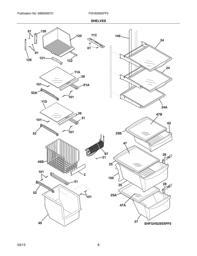Diagram for FGHS2655PF0