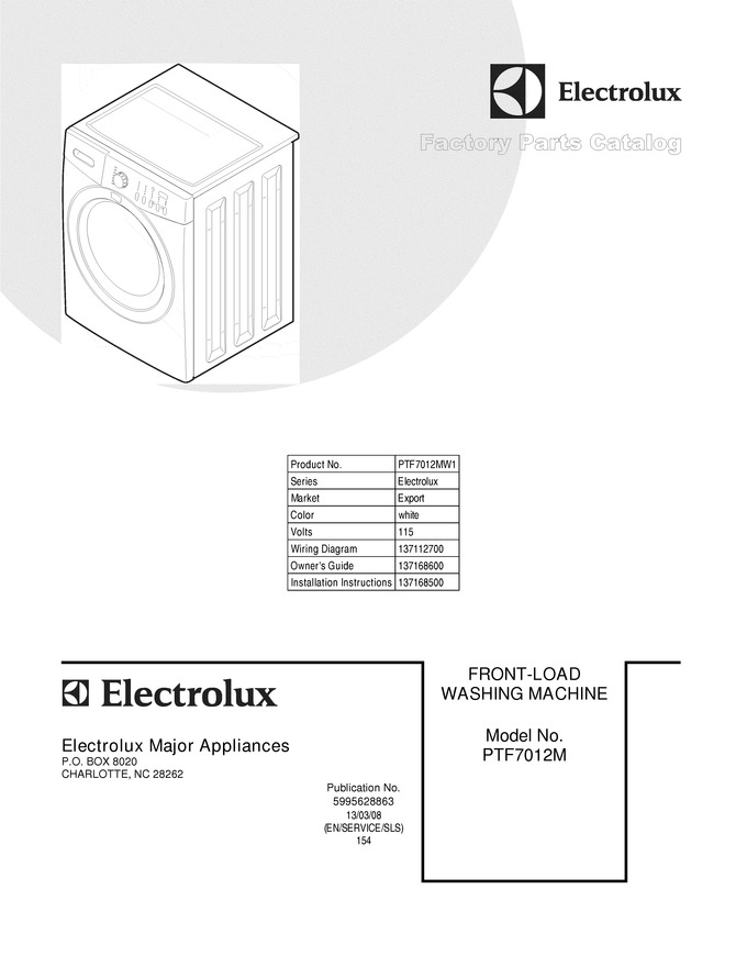 Diagram for PTF7012MW1