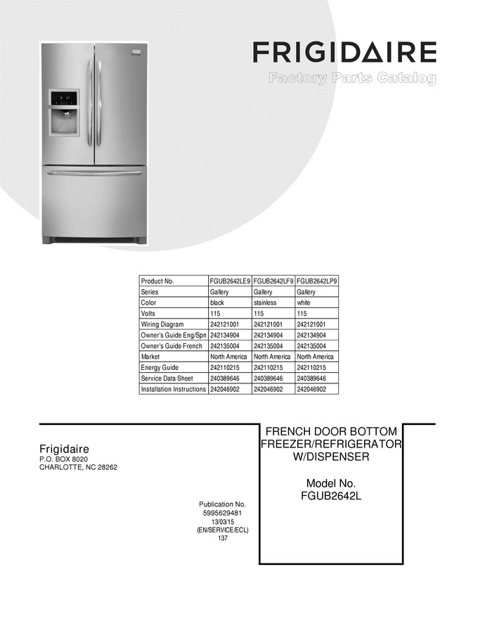 Diagram for FGUB2642LP9