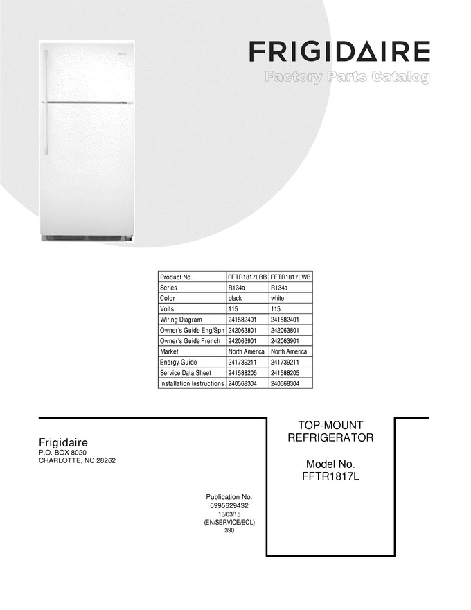 Diagram for FFTR1817LBB
