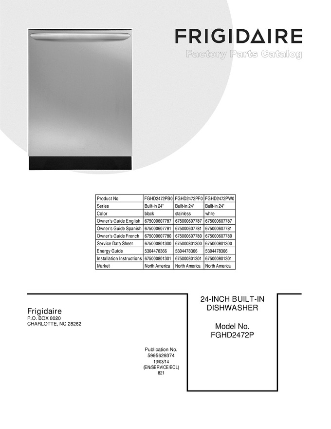 Diagram for FGHD2472PB0