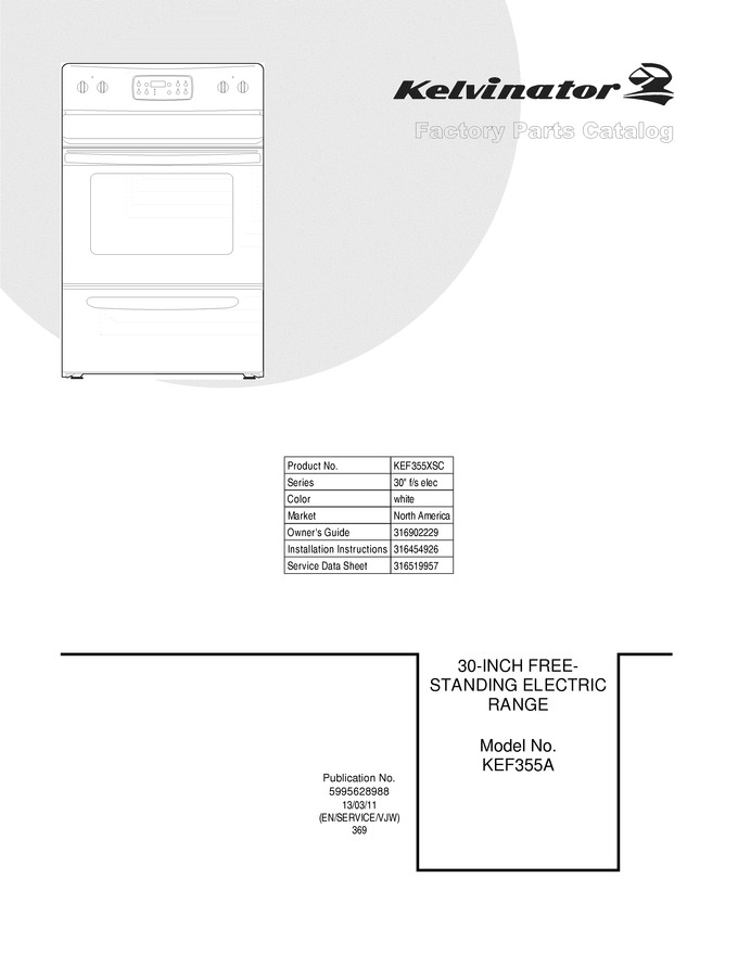 Diagram for KEF355XSC