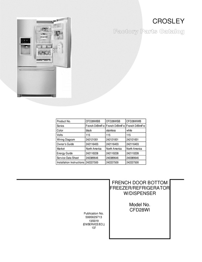 Diagram for CFD28WIBB