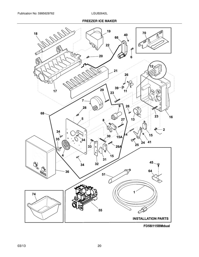 Diagram for LGUB2642LE8