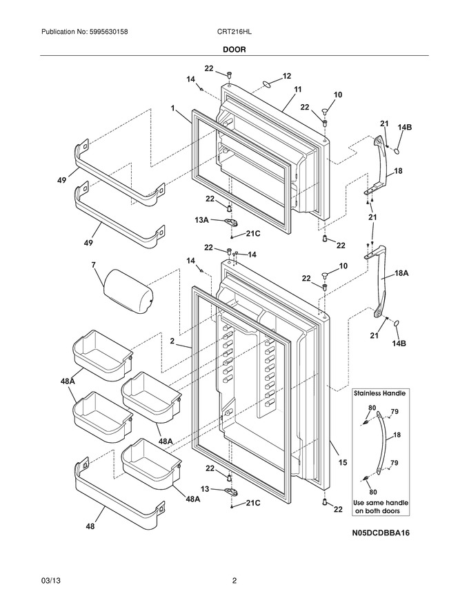 Diagram for CRT216HLS9