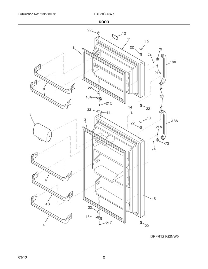 Diagram for FRT21G2NW7