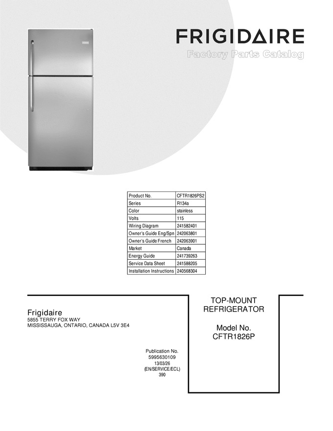 Diagram for CFTR1826PS2