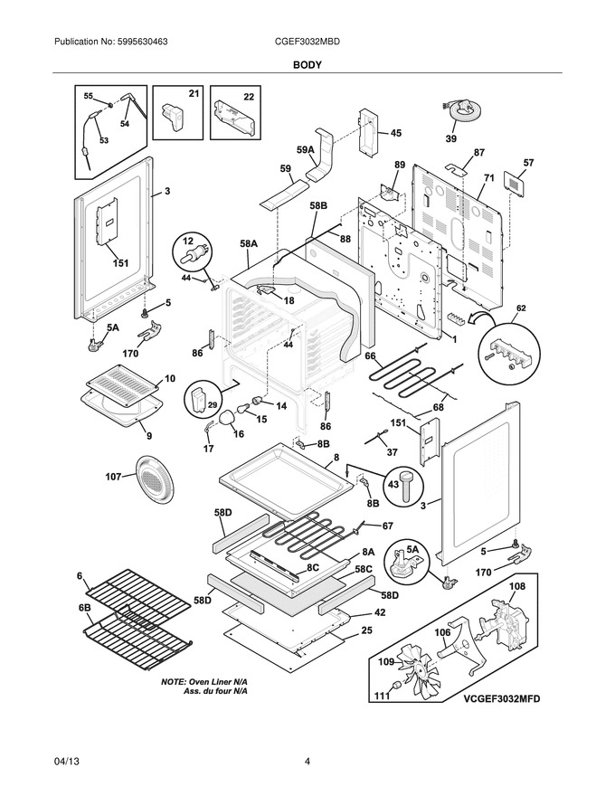 Diagram for CGEF3032MBD