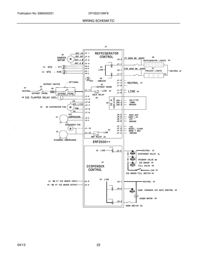 Diagram for DFHS2313MF8