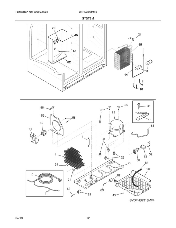 Diagram for DFHS2313MF8