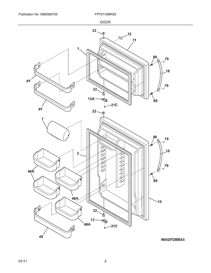 Diagram for FRT21HS8KS3
