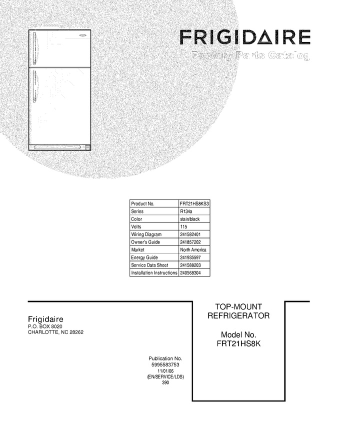 Diagram for FRT21HS8KS3
