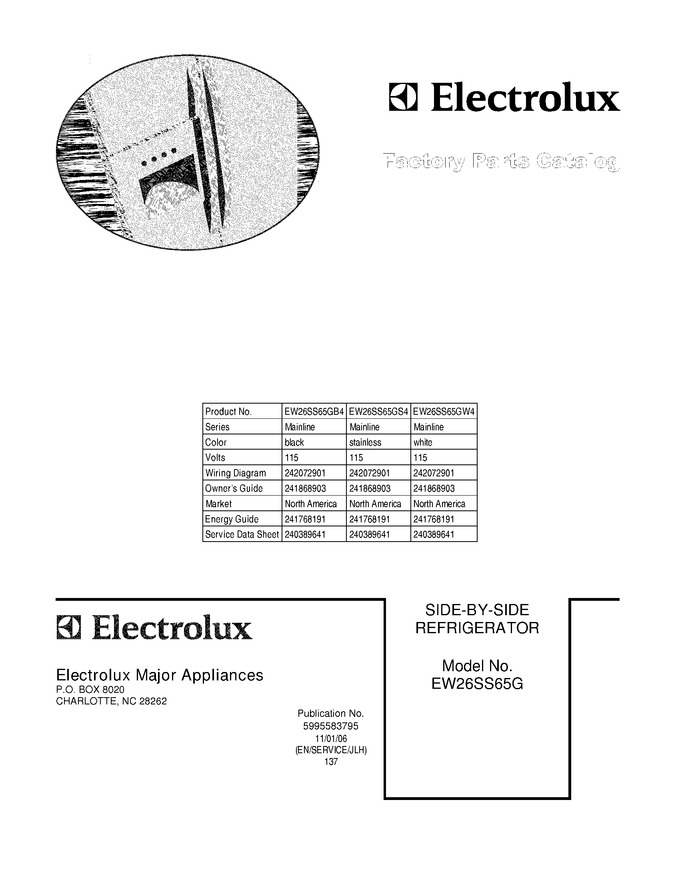 Diagram for EW26SS65GS4