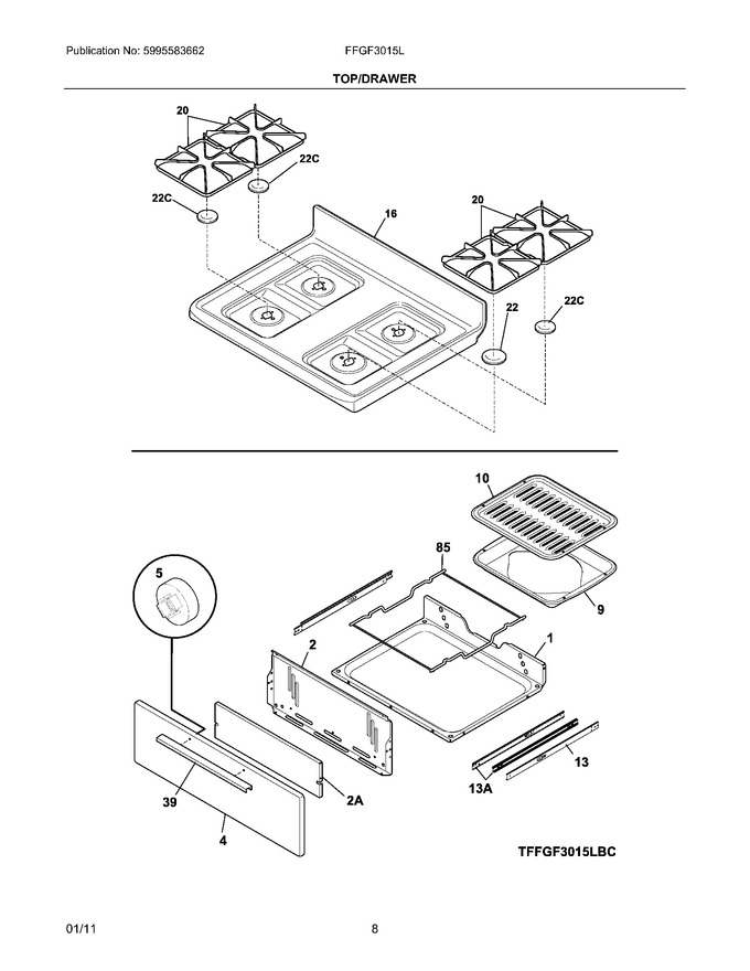 Diagram for FFGF3015LBD
