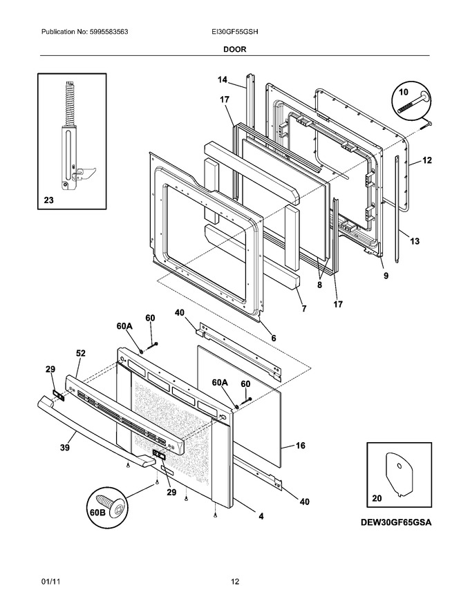 Diagram for EI30GF55GSH