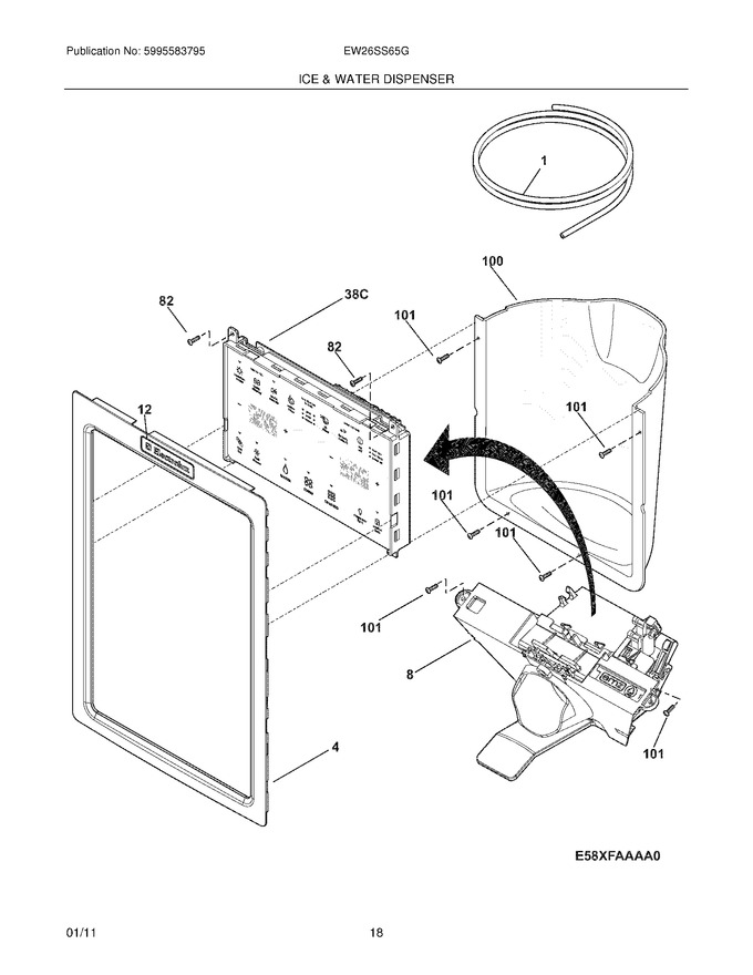 Diagram for EW26SS65GS4