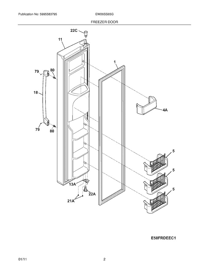 Diagram for EW26SS65GW4