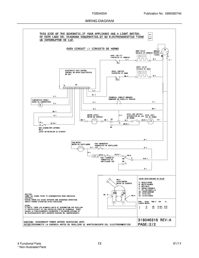 Diagram for FGB24S5ASE