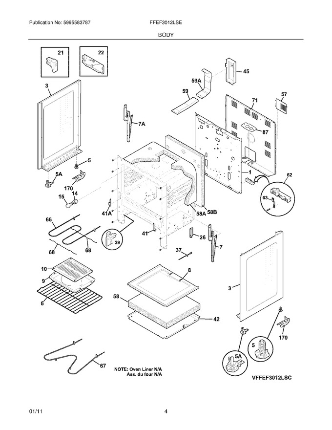 Diagram for FFEF3012LSE