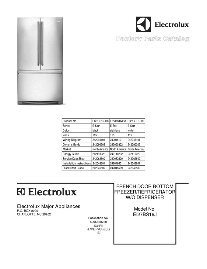 Diagram for EI27BS16JB8