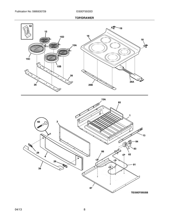 Diagram for EI30EF55GSD