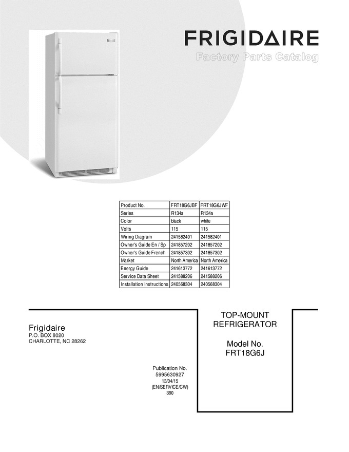 Diagram for FRT18G6JWF