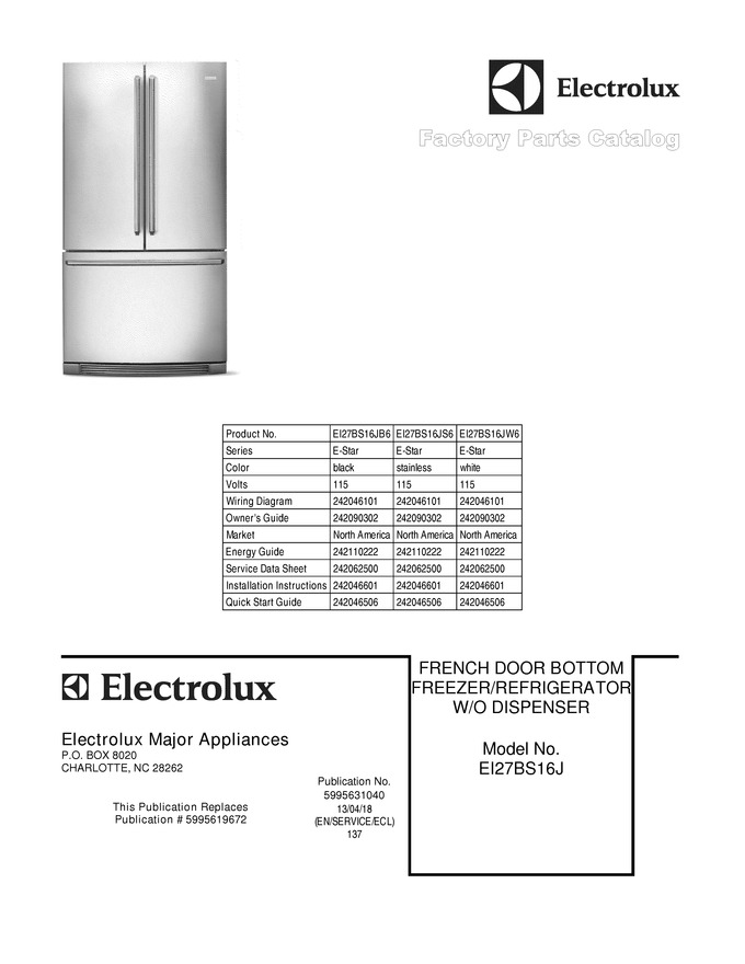 Diagram for EI27BS16JB6