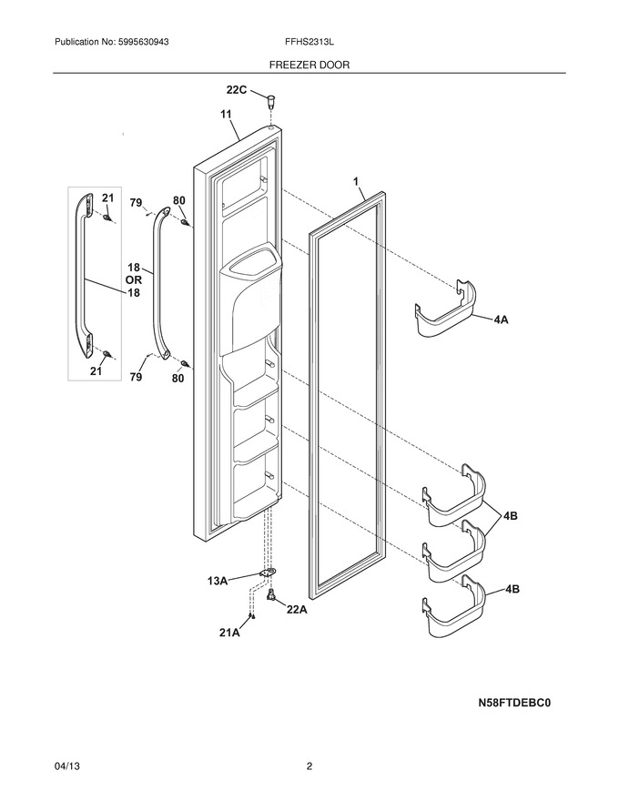 Diagram for FFHS2313LSA