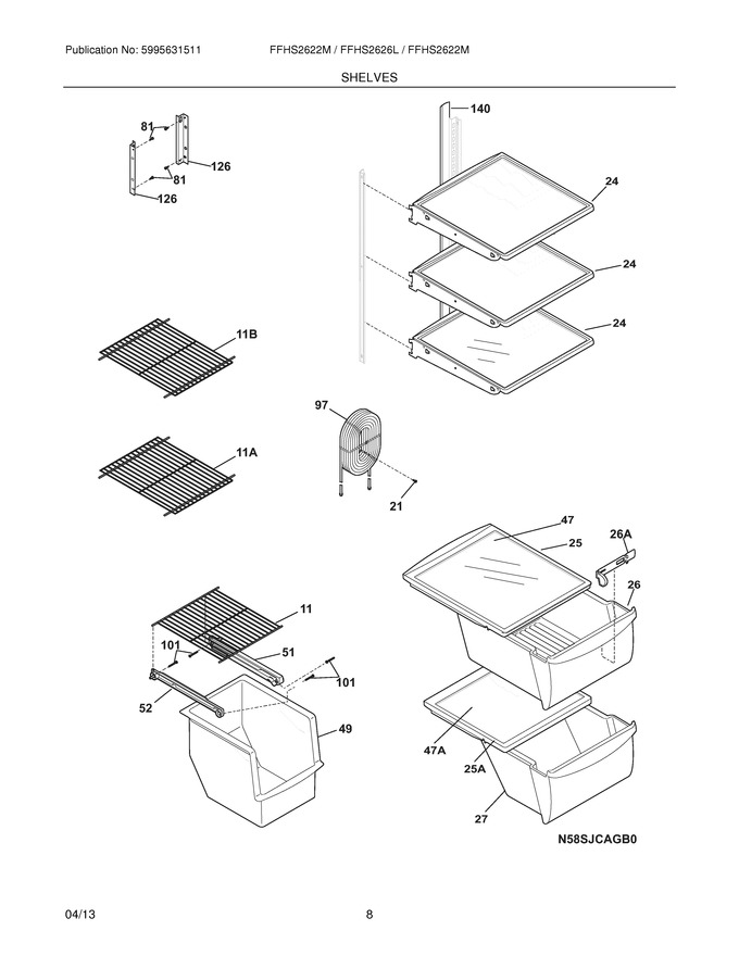 Diagram for FFHS2622MB9