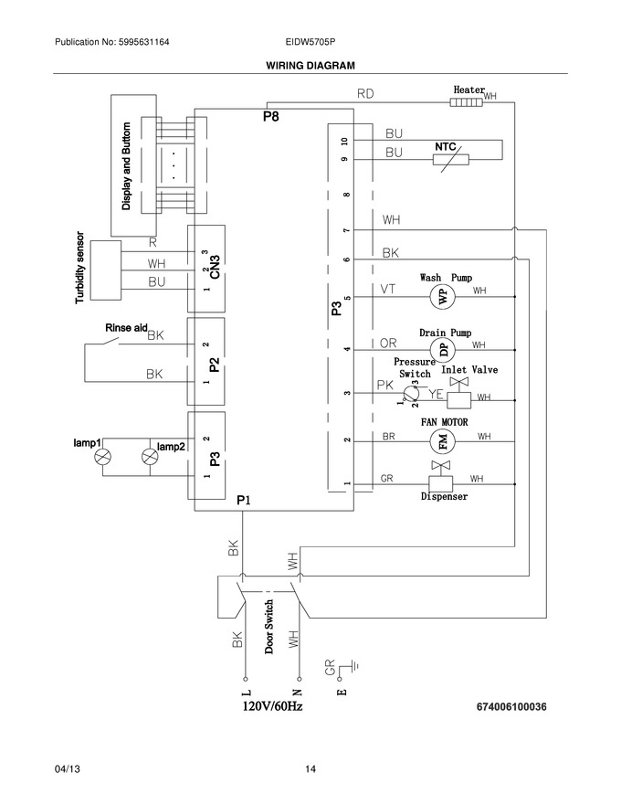 Diagram for EIDW5705PB0A