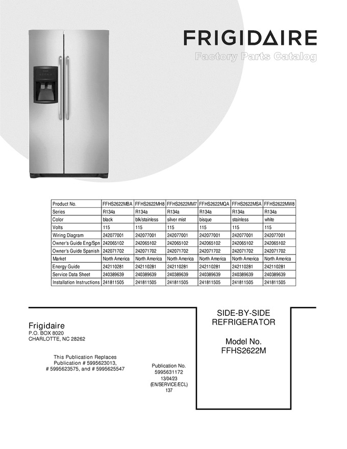 Diagram for FFHS2622MQA