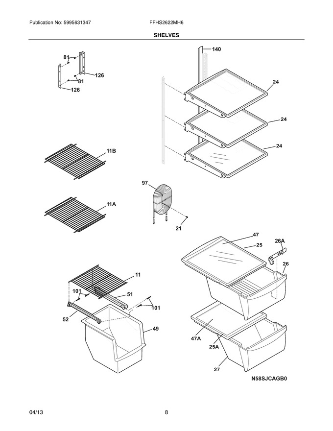 Diagram for FFHS2622MH6