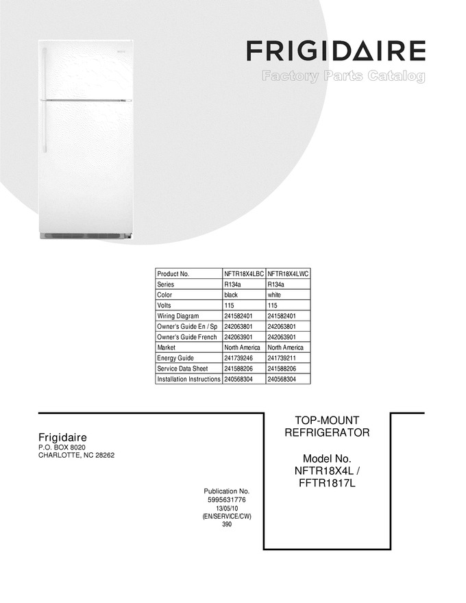 Diagram for NFTR18X4LBC