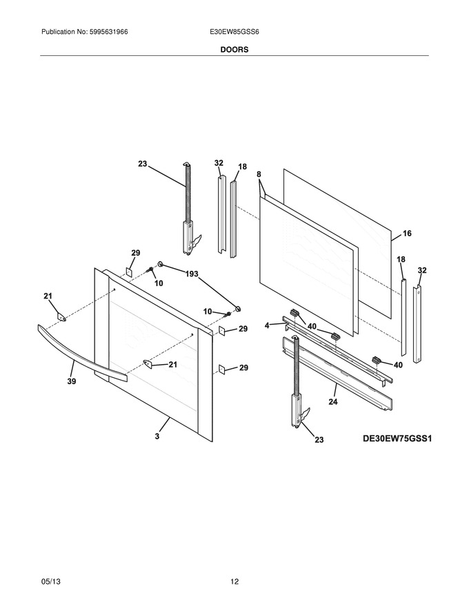 Diagram for E30EW85GSS6